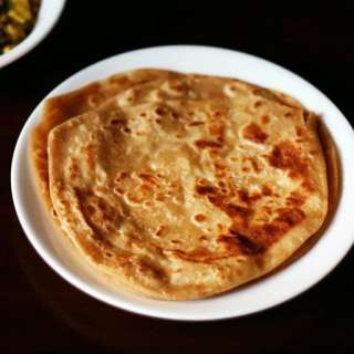 Paratha Recipe | Indian Flatbread (Plain Paratha)
