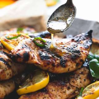 Grilled Honey Lemon Chicken