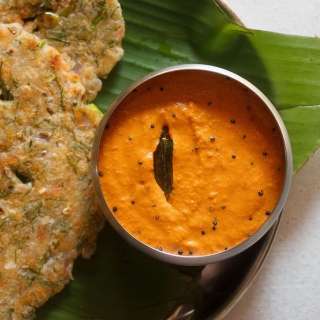 Capsicum Chutney Recipe (Red Bell Pepper Chutney)