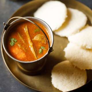 Idli Sambar Recipe (Hotel Style Tiffin Sambar)