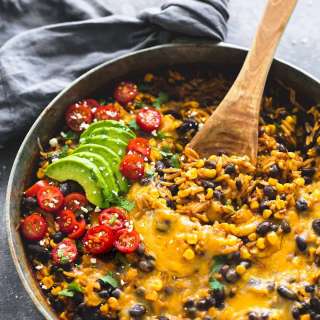 One Pot Enchilada Orzo