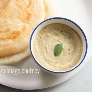 Cabbage Chutney (South Indian Cabbage Pachadi)