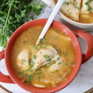 Pierogi Soup