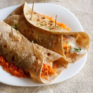 Frankie Recipe (Veg Frankie)