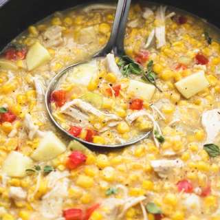 Leftover Turkey Corn Chowder