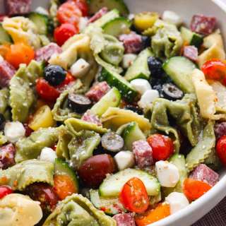 Easy Italian Tortellini Pasta Salad