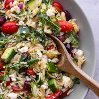 Greek Orzo Salad