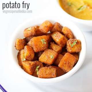 Potato Fry Recipe (North Indian Aloo Fry)