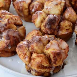 Pull Apart Pumpkin Cinnamon Rolls