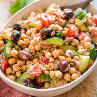 Chickpea Tuna Salad