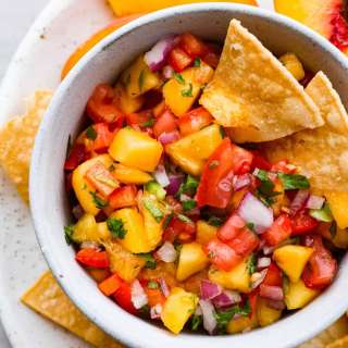 Fresh Peach Salsa