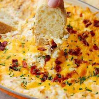 Baked Bacon Dip