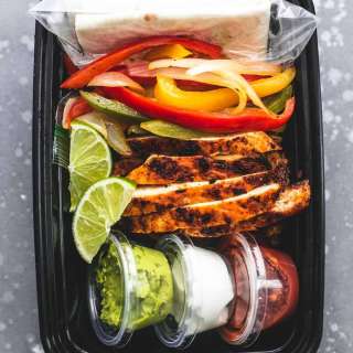 Meal Prep Chicken Fajitas