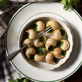 Escargots de Bourgogne (Caracoles de Borgoña)