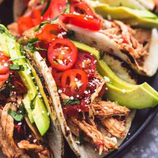 Instant Pot Shredded Chicken Tacos