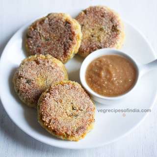 Paneer Cutlet Recipe (With Vegetables)