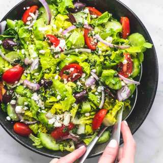 Easy Tossed Greek Salad