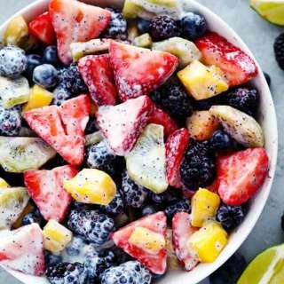 Creamy Poppyseed Fruit Salad