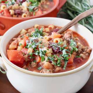 Pasta Fagioli Soup