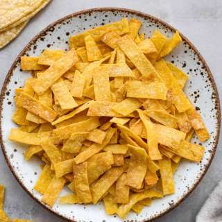 Air Fryer Tortilla Strips