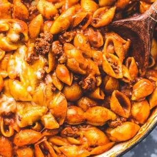 Beefy Enchilada Shells