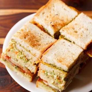 Club Sandwich Recipe (Indian Style)