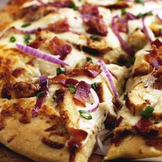 Chicken Alfredo Pizza