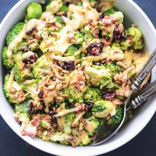 Best Broccoli Salad Recipe (No Mayo!)