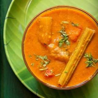 Arachuvitta Sambar Recipe