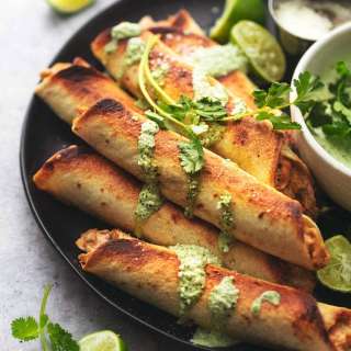 Instant Pot Chicken Taquitos