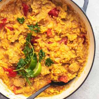 One Pot Curry Chicken and Rice