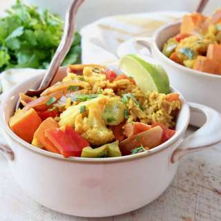 Vegetable Curry Casserole
