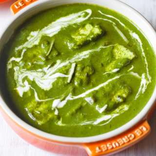 Palak Paneer Recipe (Spinach Sauce & Paneer)