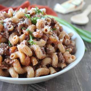 One Pot Beef and Macaroni