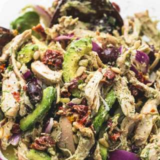 Greek Avocado Chicken Salad