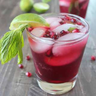 Pomegranate Mint Margarita