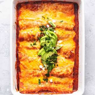 Instant Pot Beef Enchiladas