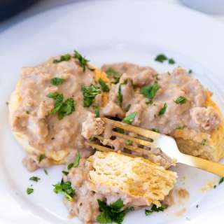 Vegan Biscuits and Gravy