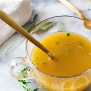 Detox Immune Boosting Vegetable Herb Broth