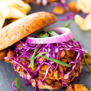 Vegan Beer Braised Pulled Pork
