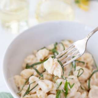 Nut-Free Vegan Lemon Cream Sauce