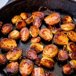 Crispy Roasted Balsamic Brussels Sprouts