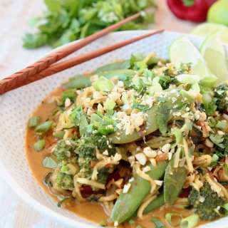 Vegan Pad Thai with Zoodles