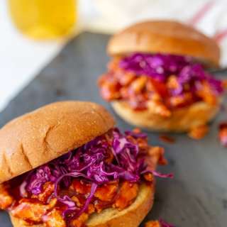 Vegan Pulled BBQ Chicken