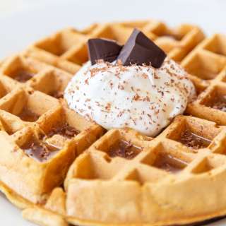 Vegan Buttermilk Waffles