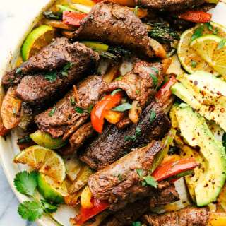 Steak Fajita Roll Ups