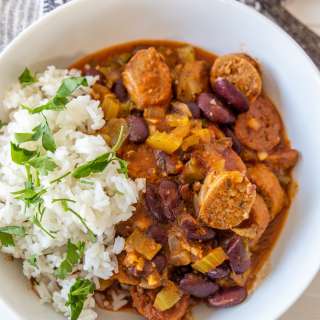 Spicy Vegan Red Beans & Rice