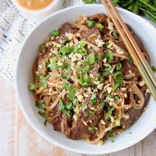 Thai Beef Noodle Bowl