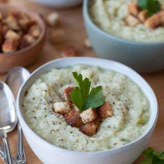 Colcannon (Irish Potato & Cabbage) Soup