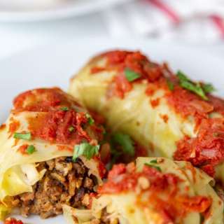Vegan Stuffed Cabbage Rolls